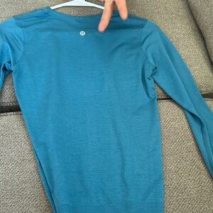 lululemon athletica Blue relaxed swiftly tech